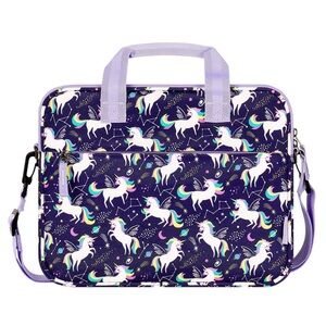 Unicorn Purple Tablet Bag 12.5 Inch